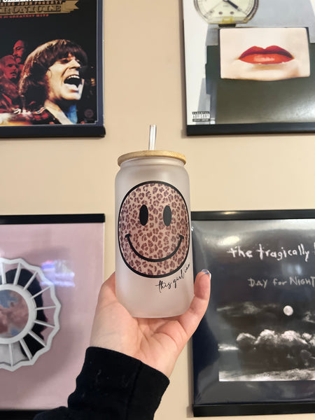 Beer Can Tumbler - Smiley This Girl Can
